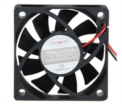 12V DC Fan 60x60x15mm - Marxlow