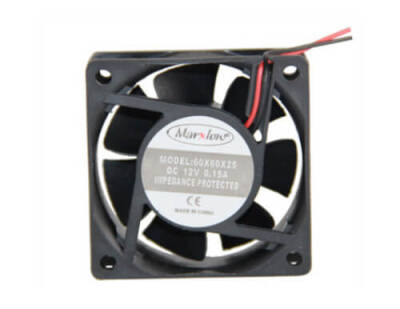 12V DC Fan 60x60x25mm - 1