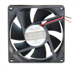 12V DC Fan 80x80x25mm - Marxlow