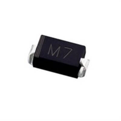1N4007 1A 1000V DO-214AC Marking: M7 Standart Diyot - 1