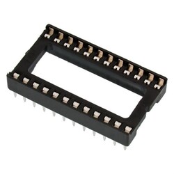 24 Pin Entegre Soketi Standart (Geniş) - Arkotek Elektronik