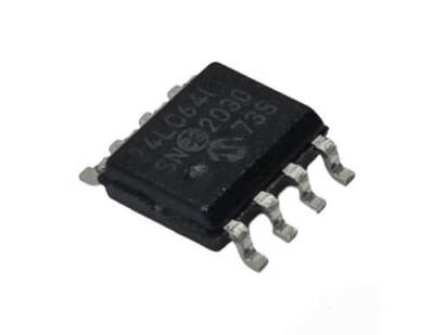 24LC64-I/SN - 24LC64 SOIC-8 Bellek Komponenti - 1