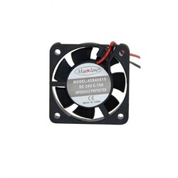 24V DC Fan 40x40x10mm (2 Kablo) - Marxlow