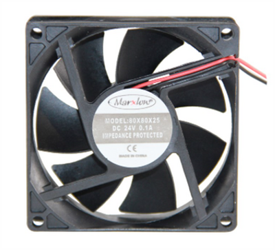 24V DC Fan 80x80x25mm - 1