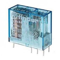 40.52.7.012.0000 - 12V 8A Çift Kontak Finder Röle - Finder