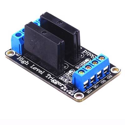 SSR Röle Kartı 2 Kanal 5V 2A - 1