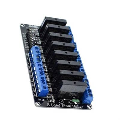 SSR Röle Kartı 8 Kanal 5V 2A - 1