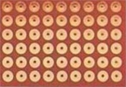 Bakırlı Plaket 13x23cm Delikli Tek Taraflı - Arkotek Elektronik