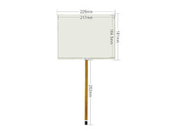 Dokunmatik Panel 10.4 inç 4 Telli Touch Panel (229x181) R8244-45B - Arkotek Elektronik