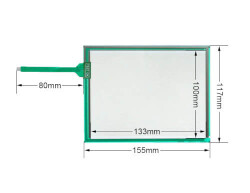 Dokunmatik Panel 6.5 inç 4 Telli Touch Panel (155x117) AST-065B080A AST-065B - Arkotek Elektronik