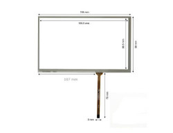 Dokunmatik Panel 7 inç 4 Telli Touch Panel (164X99) - Arkotek Elektronik