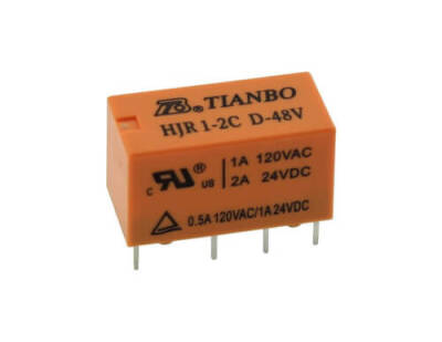 HJR1-2C-D-48VDC-S-ZY - 2A 48VDC (2 Form C) P8 - 1