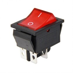 IC-104 Geniş Işıklı Anahtar ON-OFF 4P - Arkotek Elektronik