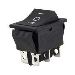 IC-108 Geniş Işıksız Anahtar ON-OFF-ON 6P - Arkotek Elektronik