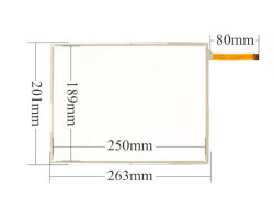 Dokunmatik Panel 12.1 inç 8 telli Touch Panel (263x201) KDT-1250 - Arkotek Elektronik