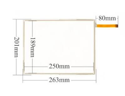 Dokunmatik Panel 12.1 inç 8 telli Touch Panel (263x201) KDT-1250 - 1