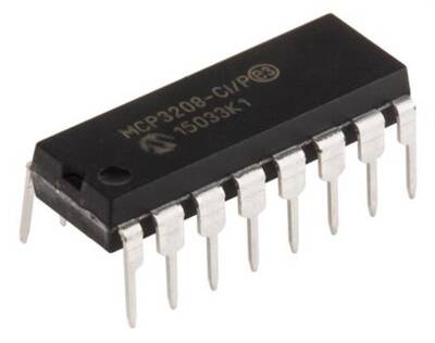 MCP3208-CI/P DIP-16 - 1