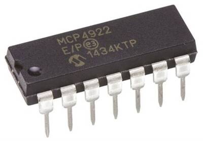 MCP4922-E/P DIP-14 - 1