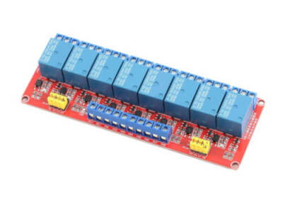 Röle Kartı 8 Kanal 12V 10A (Optokuplör Korumalı) - 1