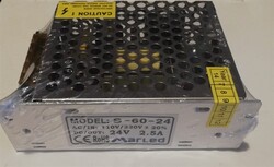 S-60-24 (24V 2.5A 60W SMPS) - Arkotek Elektronik