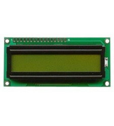 TC1601A-01XB0, LCD Display 1x16 Yeşil - Arkotek Elektronik