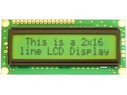 TC1602A, LCD Display 2x16 Yeşil - Arkotek Elektronik