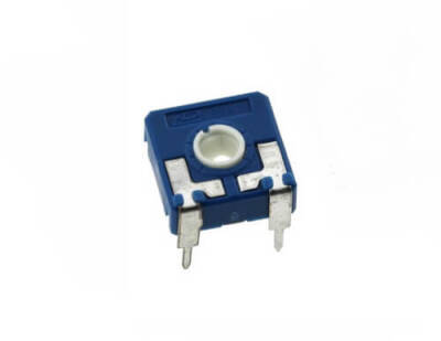 Tek Turlu 2K65 CA14 15mm Yatay (Oval) Karbon Potansiyometre - 1