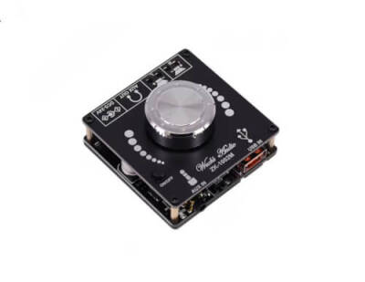 ZK-1002M 2*100W Bluetooth 5.0 Güç Ses Amplifikatörü Kartı - 1